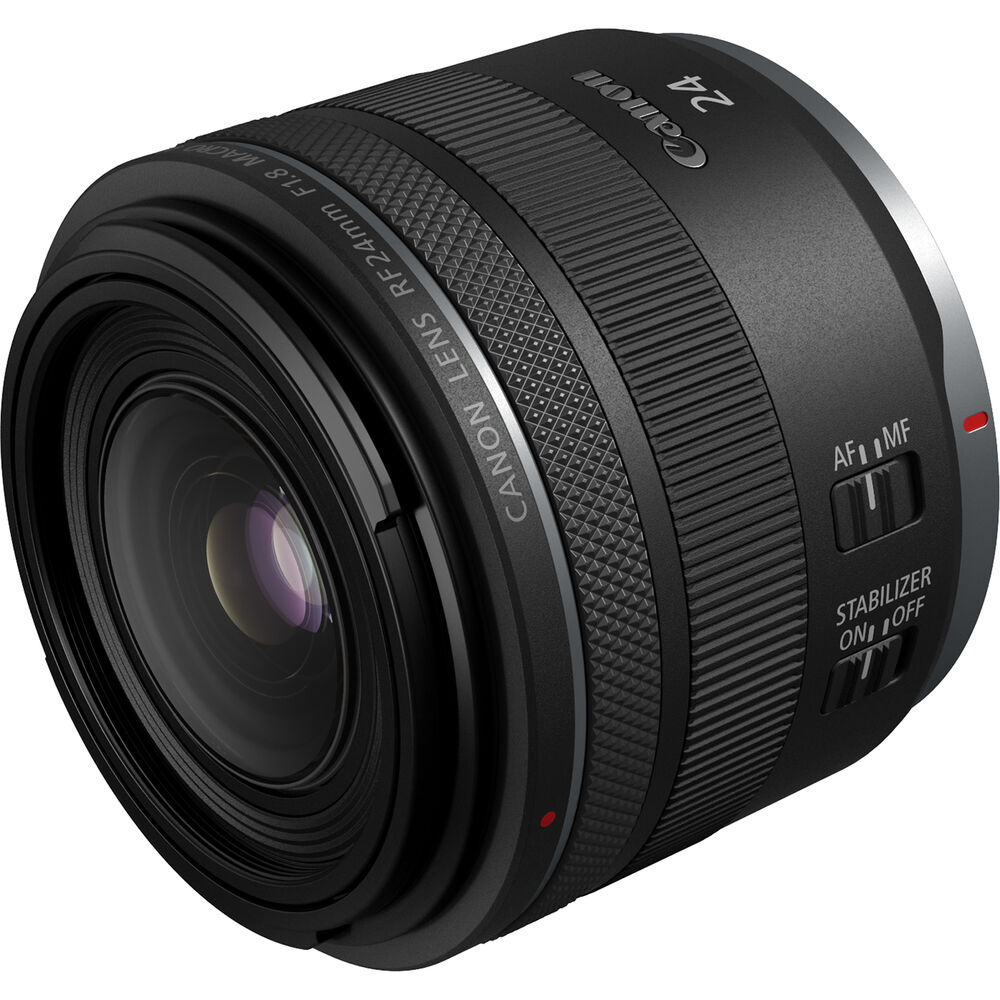 Canon RF 24mm f/1.8 Macro IS STM Lens (OPEN BOX)