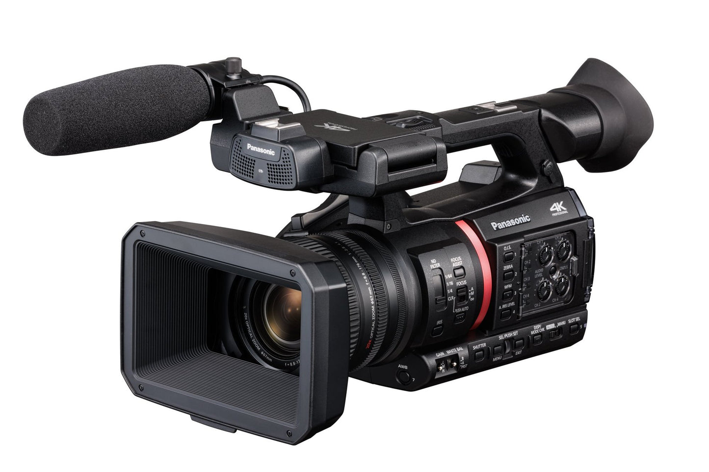Panasonic AG-CX370 UHD 4K Pro Camcorder with NDI|HX2 and Auto-Tracking