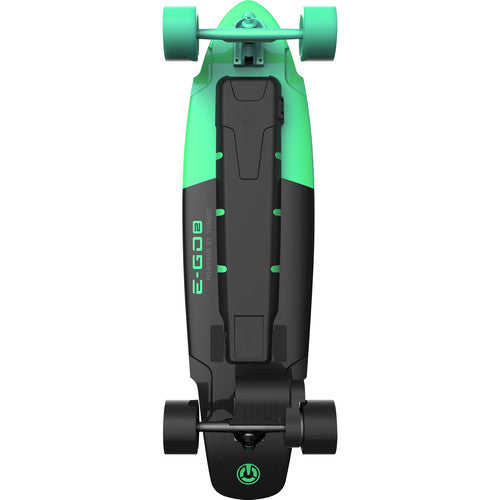 YUNEEC E-GO2 Electric Longboard Skateboard, Deep Mint Green (EGO2CRUS002)