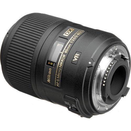 Nikon 85mm f/3.5G AF-S DX ED VR Micro Nikkor Lens for Nikon Digital SLR Cameras