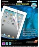 XTREME Guard 2 Pack Ultra Clear Screen Protector Kit for iPad 2 & The New iPad with Soft Micro Fiber Cleaning Cloth and Squeegee Card