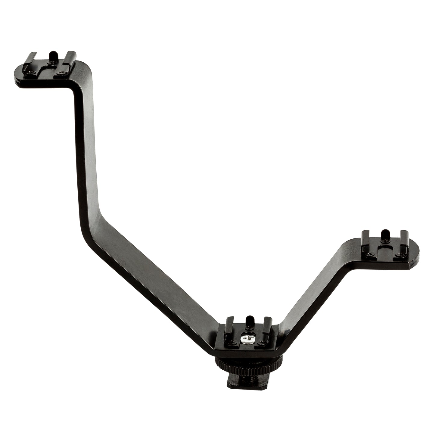 ULTIMAXX V Shaped Flash Bracket with 3 Cold Shoes
