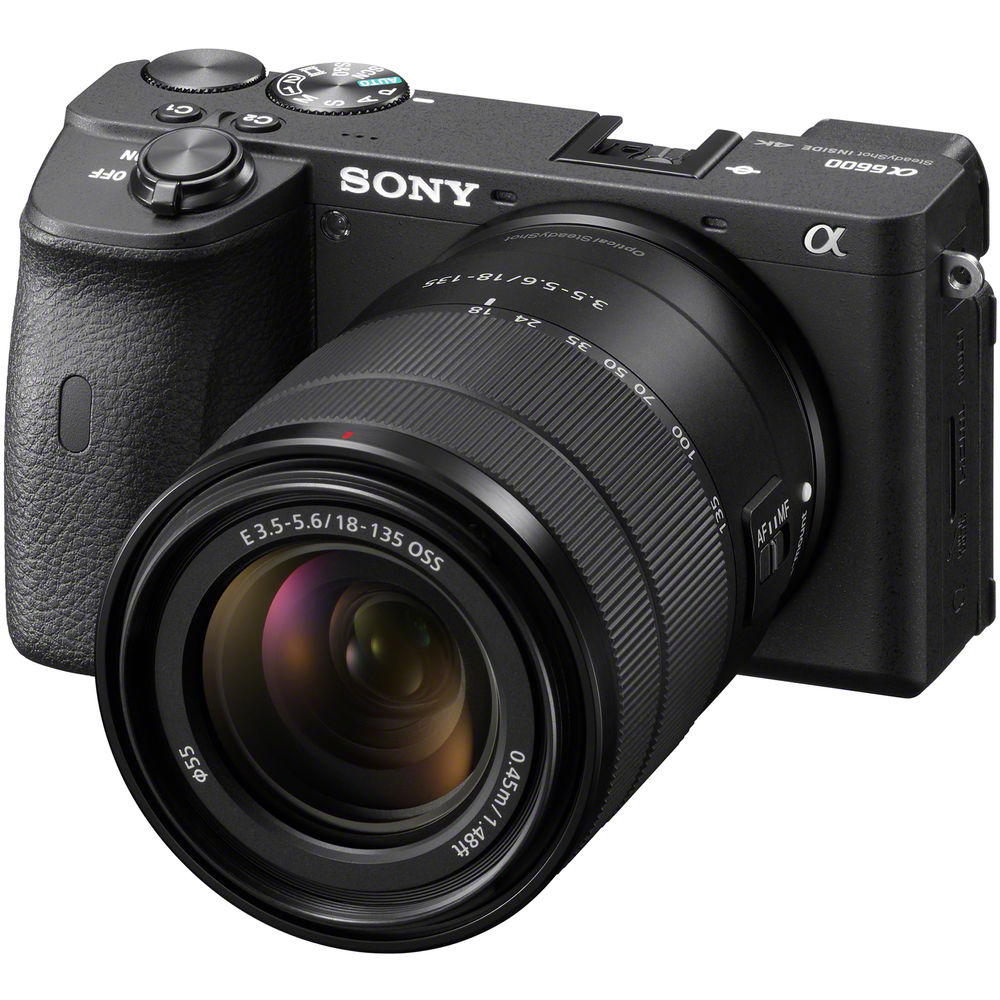 Sony a6600 Mirrorless Camera with 18-135mm Lens PPCKIT