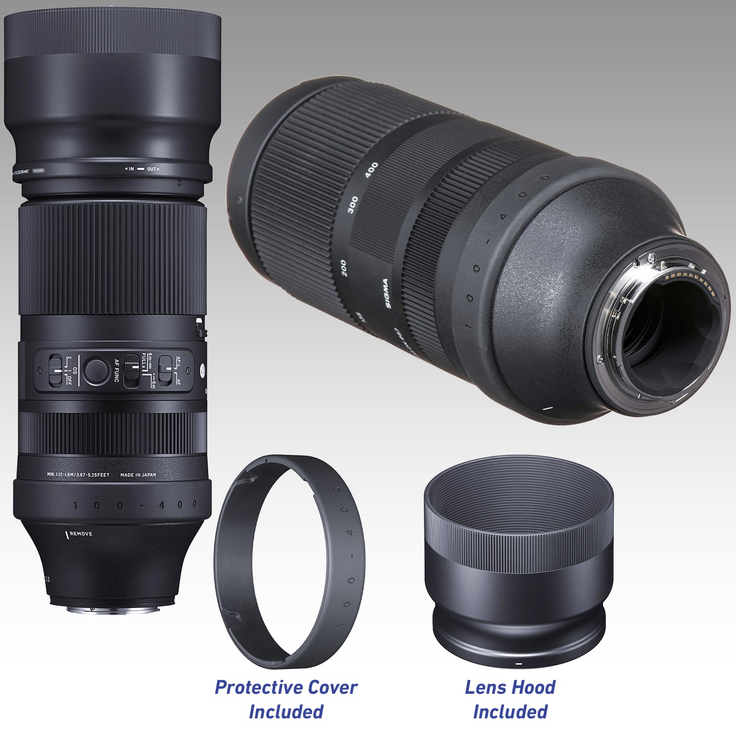 Ultimaxx Essential Sigma 100-400mm f/5-6.3 DG DN OS Contemporary Lens Bundle (X Mount) - Includes: Water-Resistant Lens Pouch & More (19pc Bundle)
