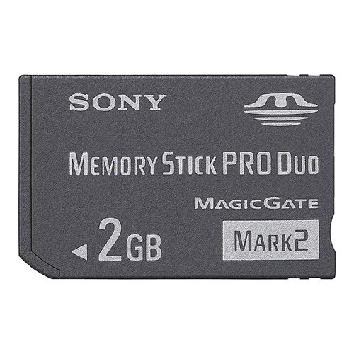 2GB Memory Stick PRO Duo™ Mark 2 Media