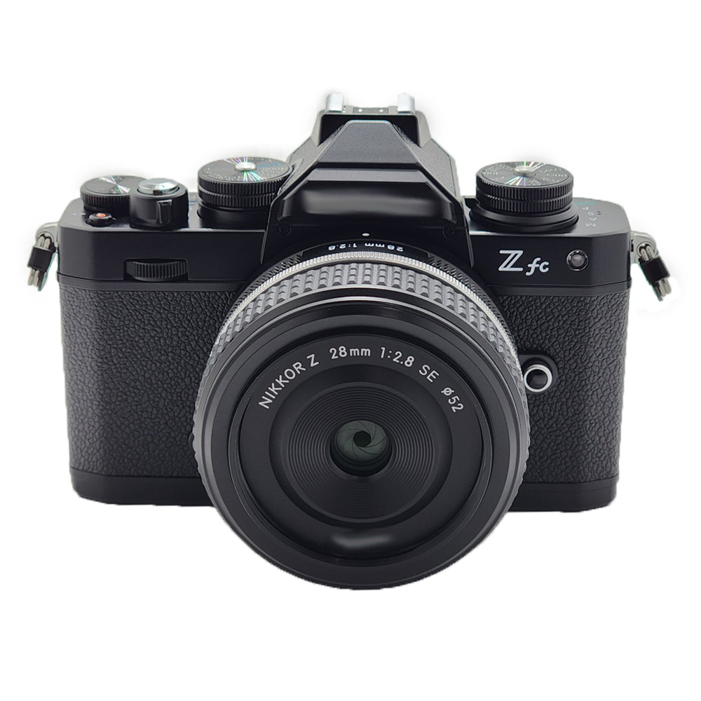 Nikon Zfc Mirrorless Camera (Black) with NIKKOR Z 28mm f/2.8 (SE) Lens