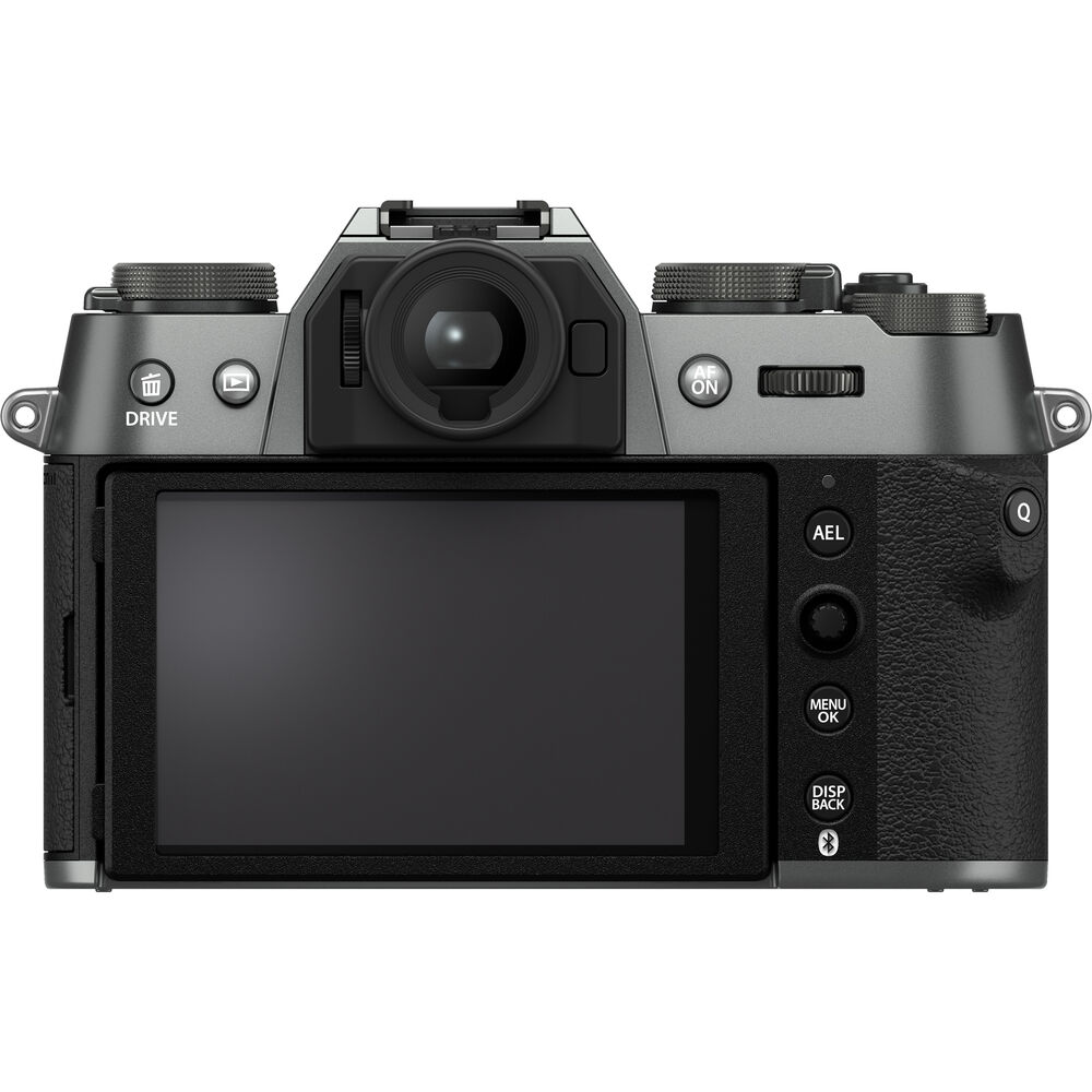 FUJIFILM X-T50 Mirrorless Camera with XC 15-45mm f/3.5-5.6 Lens (Charcoal Silver)