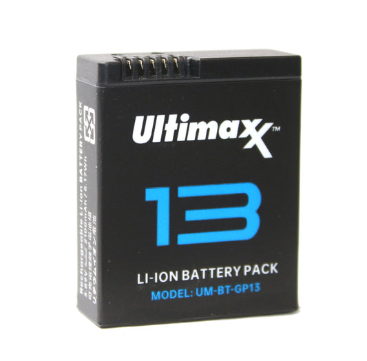 Ultimaxx Replacement Battery for GOPRO HERO13 - 2100 mAh