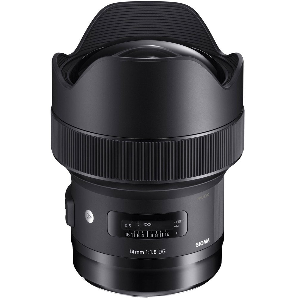 Sigma 14mm F1.8 DG HSM Art Wide Angle Full Frame Lens for Nikon F Mount Camera (450955) Bundle with Sandisk Extreme PRO SDXC 128GB UHS-1 Memory Card