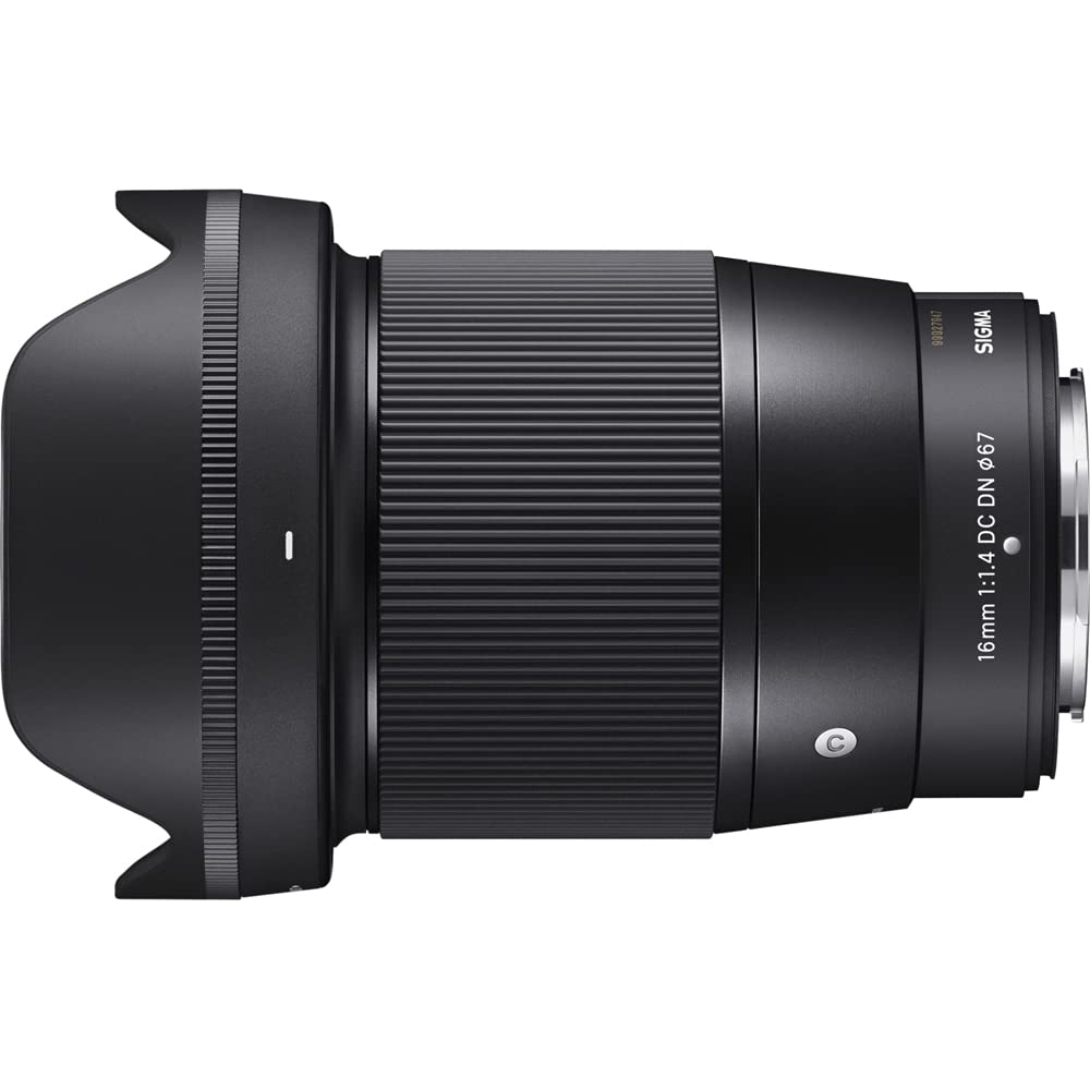 Sigma 402975 16mm f/1.4 DC DN Contemporary Lens for FUJIFILM X Bundle with Lexar Professional 633x 64GB UHS-1 Class 10 SDXC Memory Card