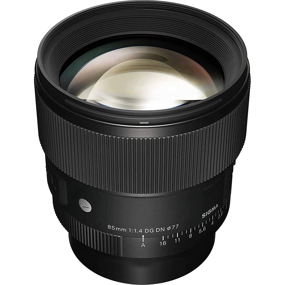 Sigma 322965 85mm F1.4 DG DN Art Lens for Full Frame Sony E-Mount Mirrorless Cameras Bundle with 7 YR CPS Enhanced Protection Pack
