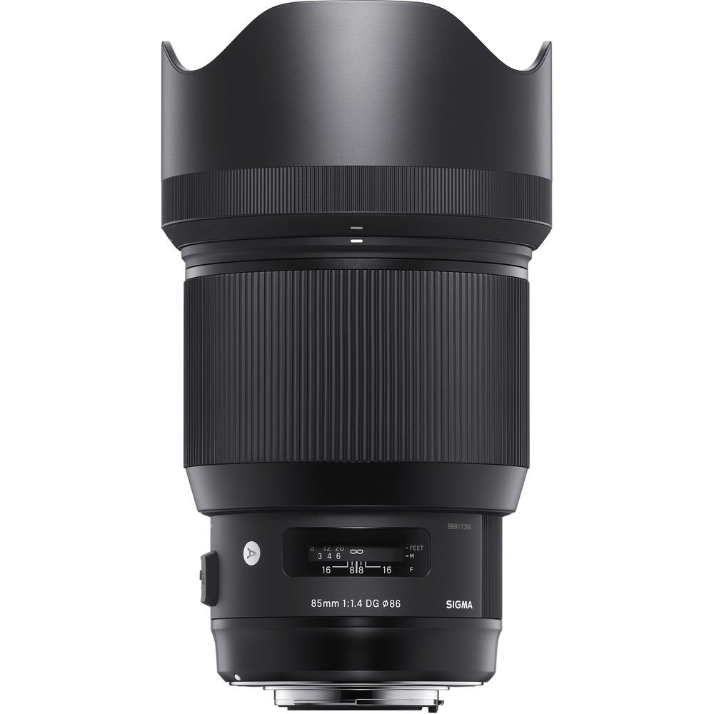 Sigma (321954) 85mm F1.4 DG HSM Art Full-Frame Sensor Lens for Canon + Sandisk Extreme PRO SDXC 128GB UHS-1 Memory Card