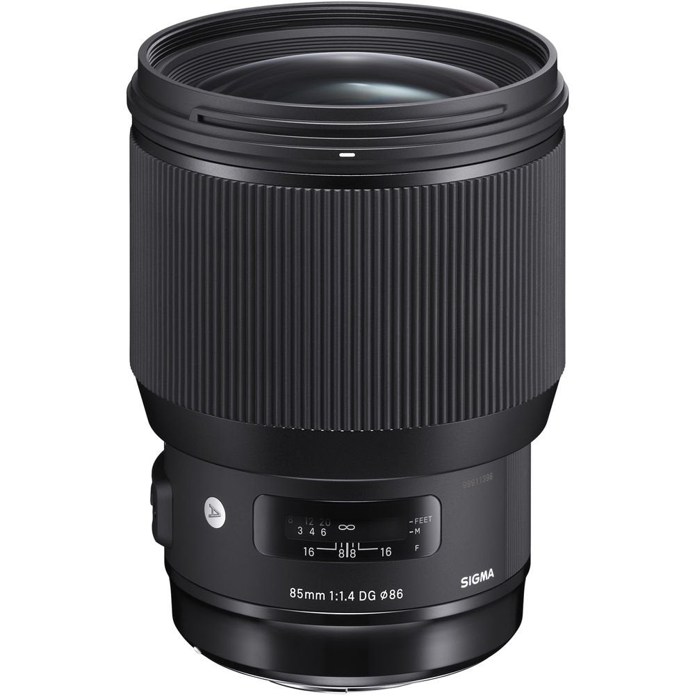 Sigma (321954) 85mm F1.4 DG HSM Art Full-Frame Sensor Lens for Canon + Sandisk Extreme PRO SDXC 128GB UHS-1 Memory Card