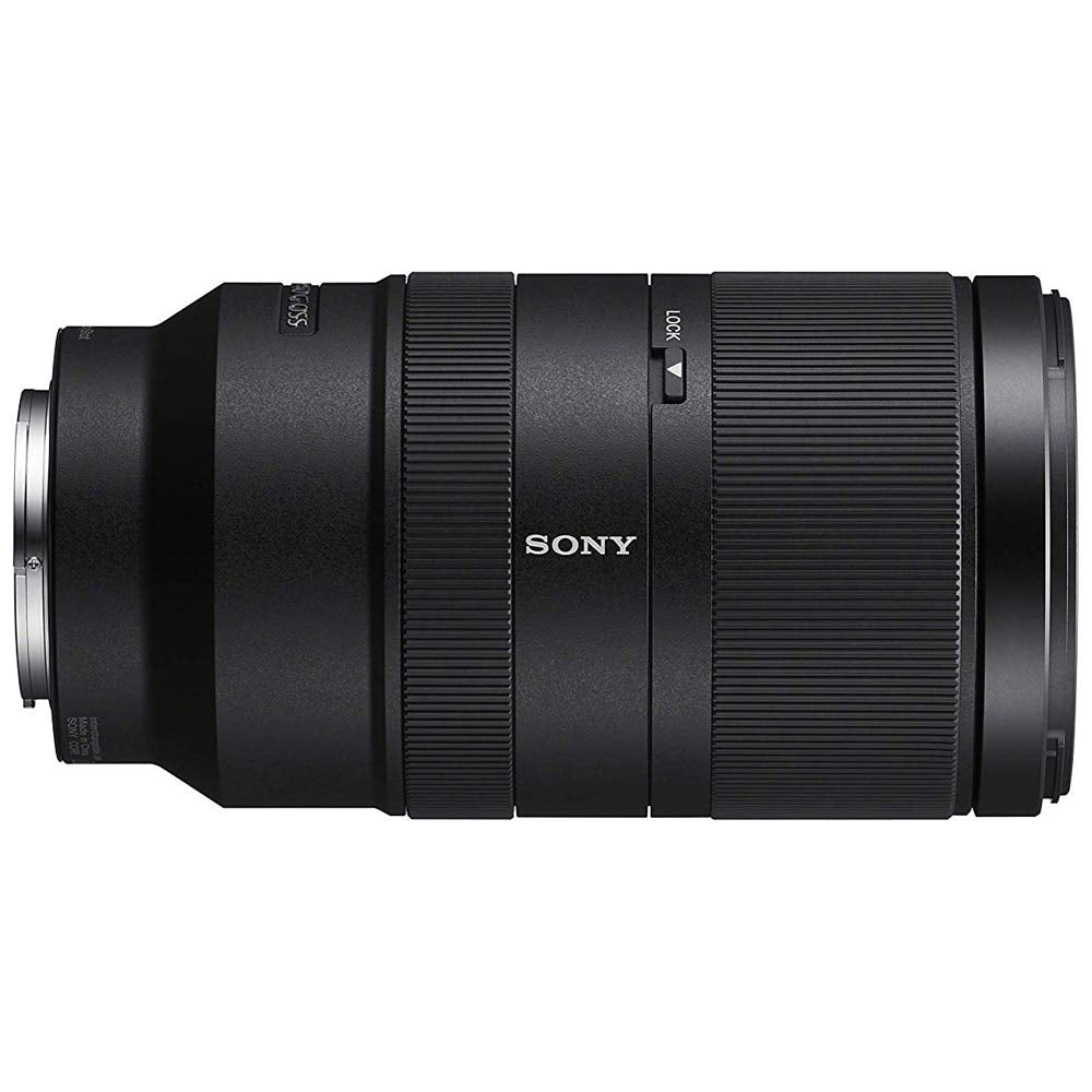 Sony E 70-350mm F4.5-6.3 G OSS Super-Telephoto Lens Bundle with Lexar Professional SDHC/SDXC 1667x UHS-II 128GB Memory Card