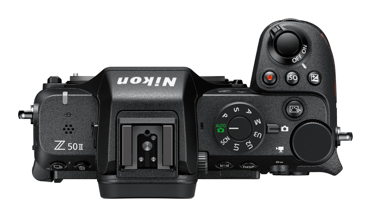 Nikon Z50 II with Two Lenses | Compact mirrorless Stills/Video Camera with Easy Color presets and Wireless Photo Sharing | Nikon USA Model (Renewed)