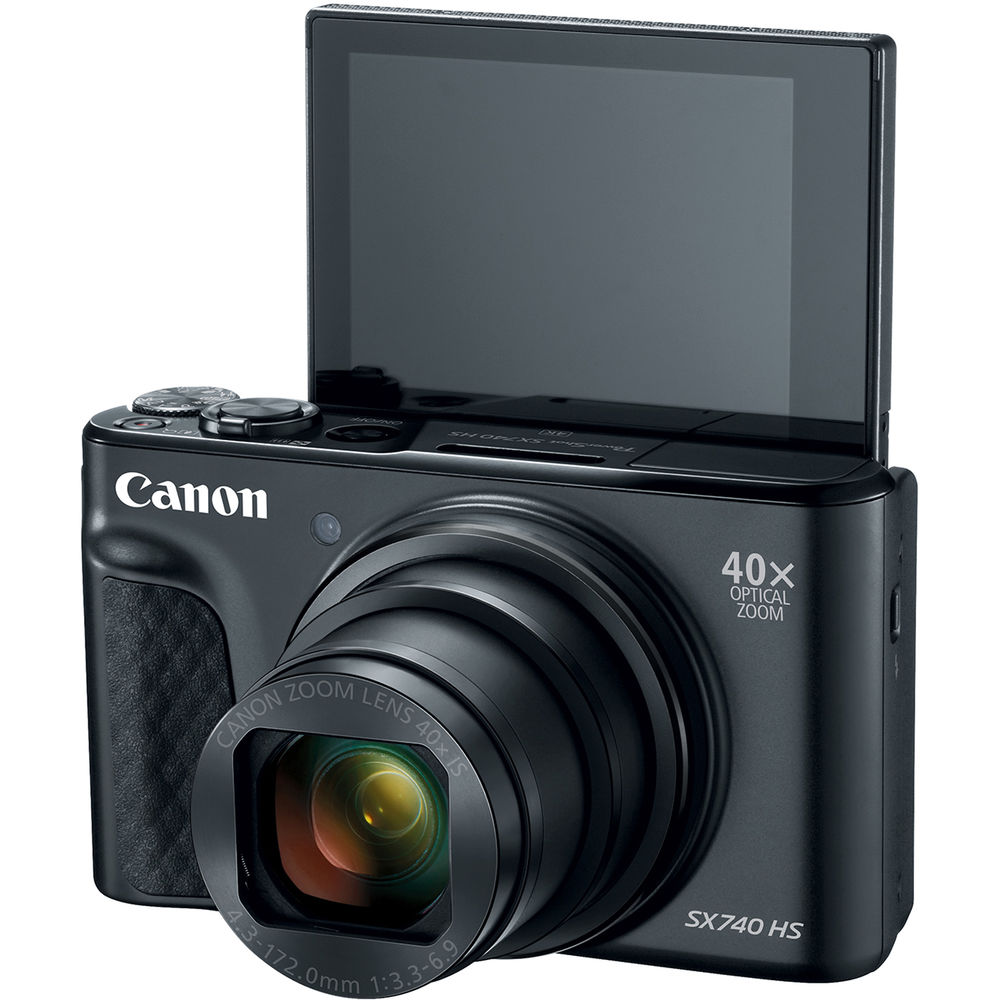 Canon PowerShot SX740 HS (Black) OPEN BOX