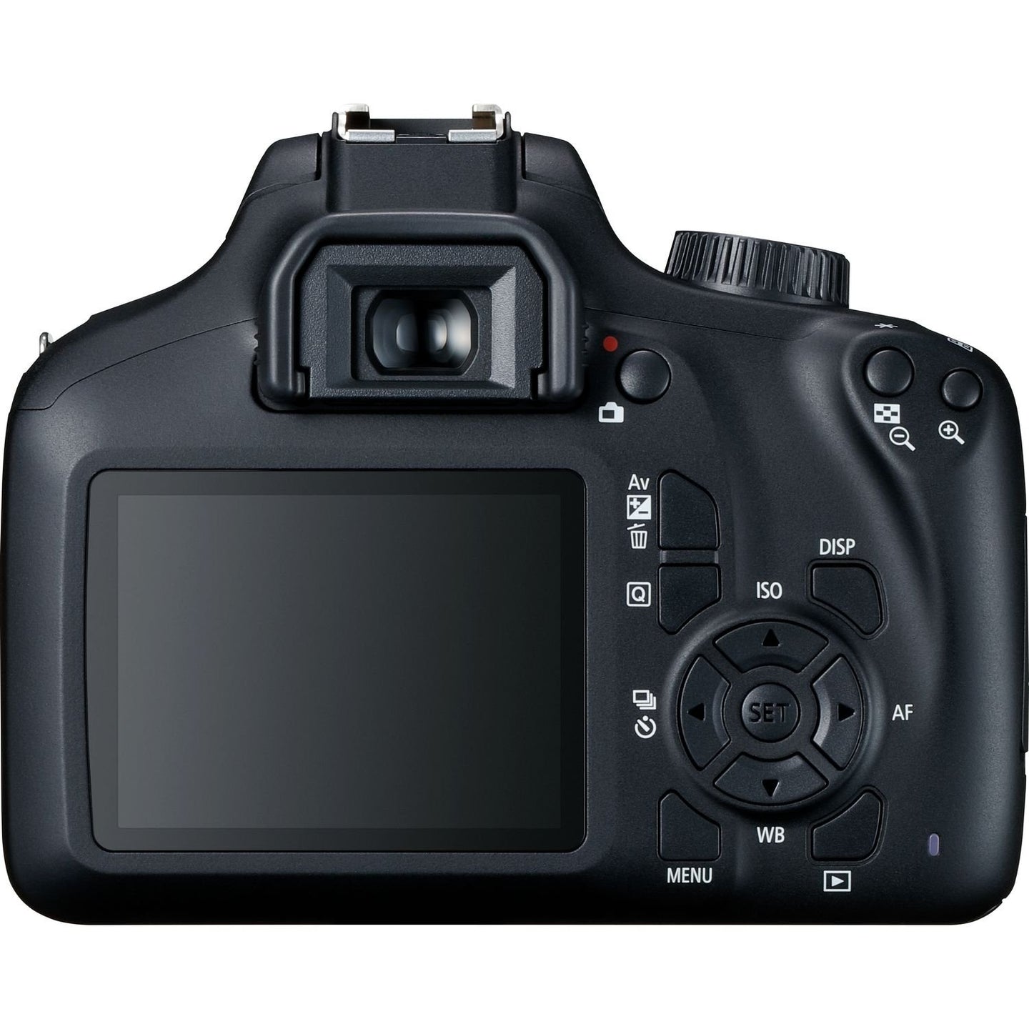 Canon EOS 4000D DSLR Camera with EF-S 18-55mm III Lens & EF 75-300mm III Lens Basic Bundle - Includes: Free Promotional Extended Life LPE10 Replacement Battery (1600mAh) & 2x Universal Lens Cap Keeper