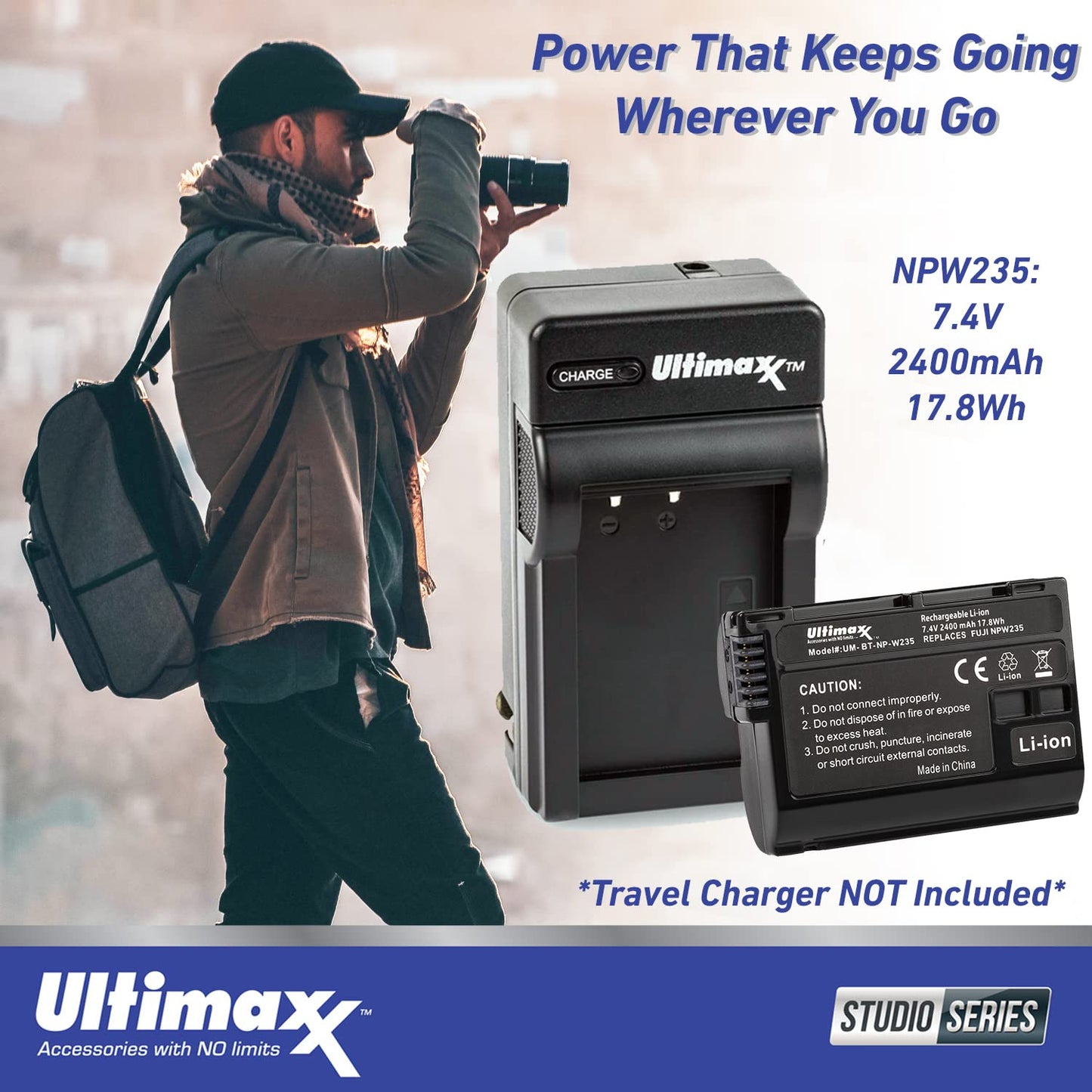 Ultimaxx Advanced FUJIFILM GFX 100S Medium Format Mirrorless Camera Bundle (Body Only) - Includes: 2x 128GB Extreme Memory Cards, 2x Spare Batteries & Much More (27pc Bundle)
