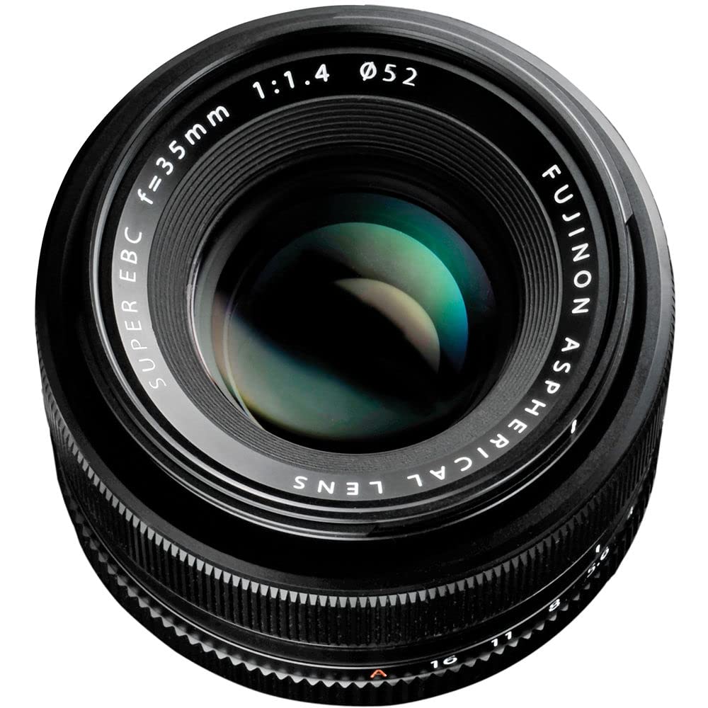 Ultimaxx Essential Accessory Bundle + FUJIFILM XF 35mm f/1.4 R Lens + Variable Neutral Density Filter (ND2-ND400), Protective Multi-Coated UV Filter & More (11pc Bundle)