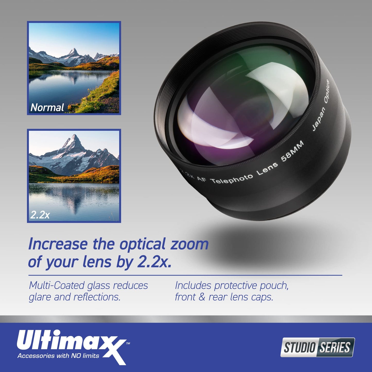 Ultimaxx Advanced Panasonic Leica DG Summilux 25mm f/1.4 II ASPH. Lens Bundle - Includes: 0.43x Wide-Angle Lens Attachment, Variable Neutral Density Filter & Much More (17pc Bundle)