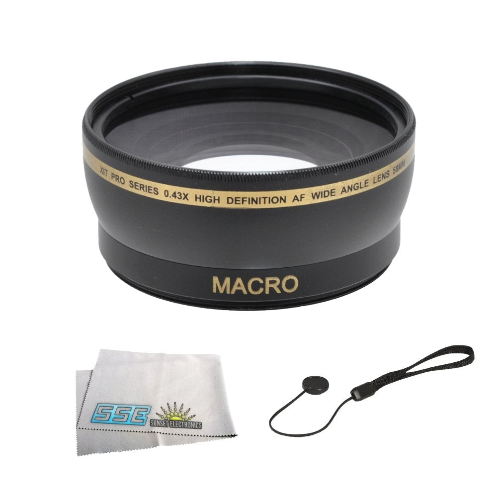 ULTIMAXX 0.43x Wide Angle Lens - 52mm