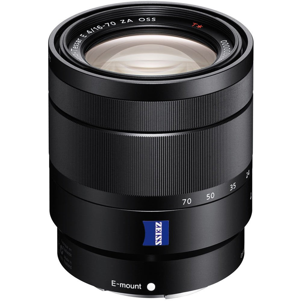 Sony Vario-Tessar T E 16-70mm f/4 ZA OSS Lens 23PC Bundle. Includes Manufacturer Accessories + 3PC Filter Kit (UV-CPL-FLD) + More (Certified Refurbished)