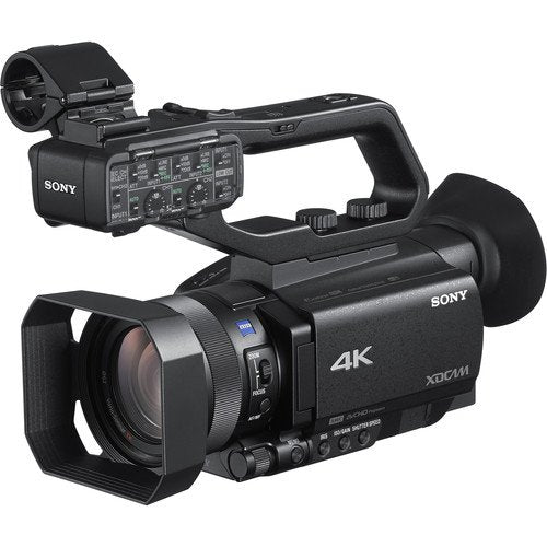 Sony PXW-Z90V 4K HDR XDCAM with Fast Hybrid AF 8PC Accessory Bundle ? Includes 2X Replacement Batteries + AC/DC Rapid Home & Travel Charger + More
