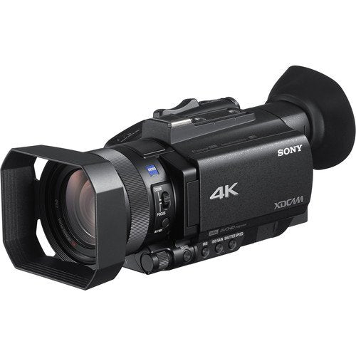 Sony PXW-Z90V 4K HDR XDCAM with Fast Hybrid AF 8PC Accessory Bundle ? Includes 2X Replacement Batteries + AC/DC Rapid Home & Travel Charger + More