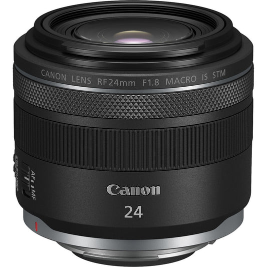 Canon RF 24mm f/1.8 Macro IS STM Lens (OPEN BOX)