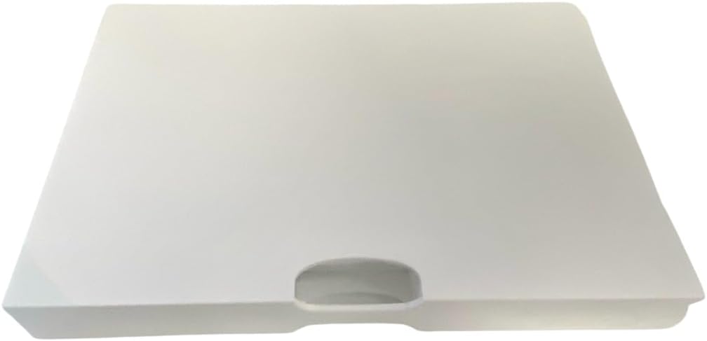 Lucite Acrylic Backgammon Set 18 Large Premium Board and Pieces (White/Aqua)