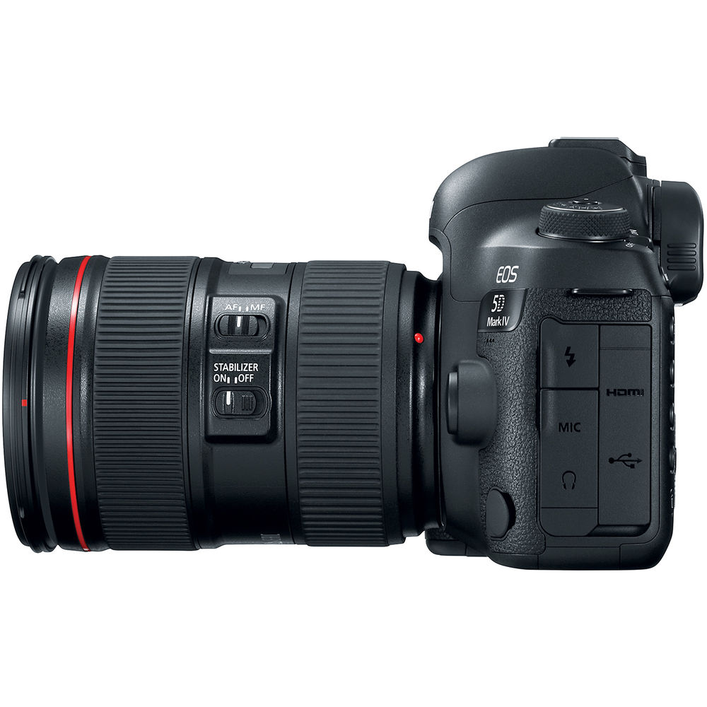 Canon EOS 5D Mark IV DSLR Camera with EF 24-105mm f/4L IS II USM Lens