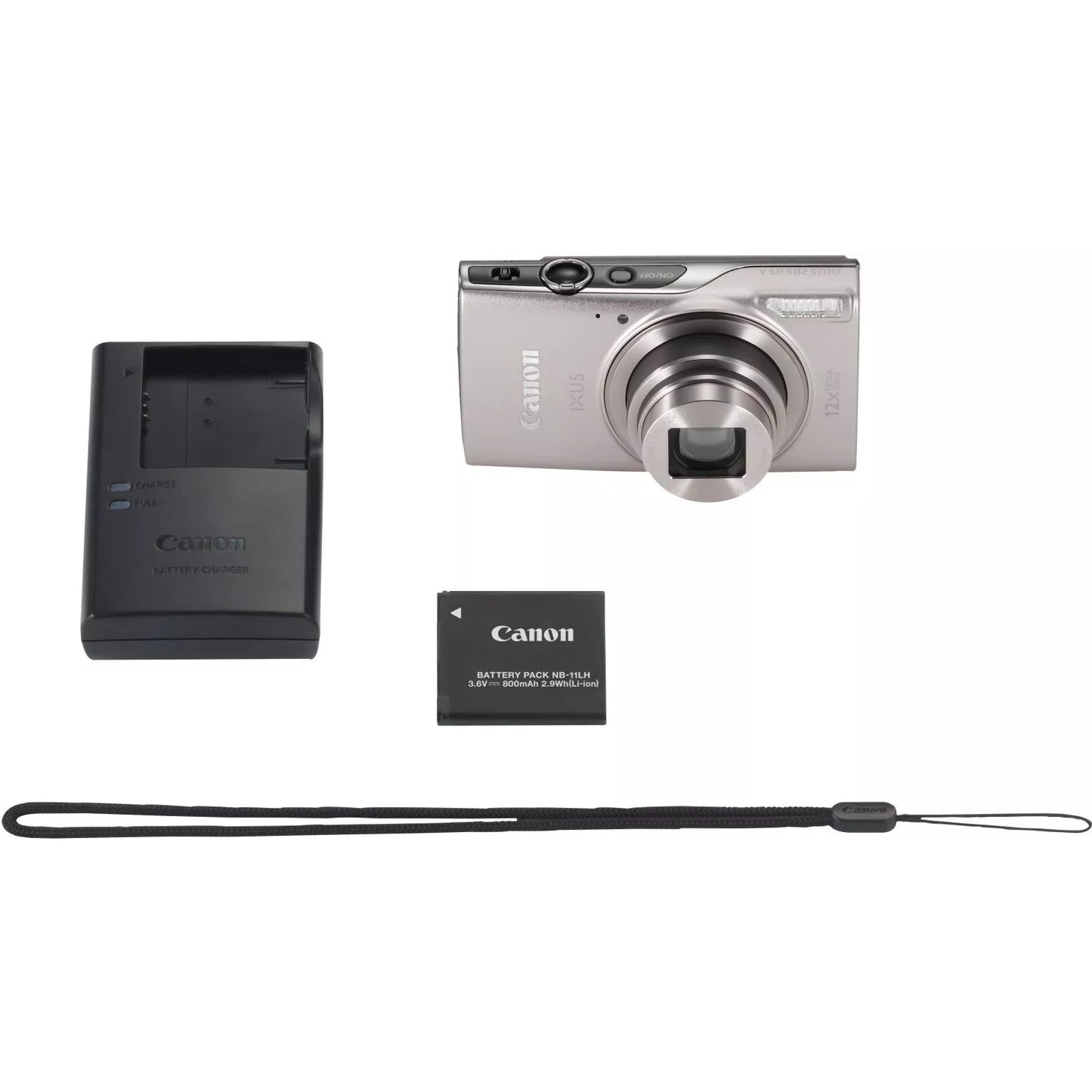 Canon IXUS 285 HS A Digital Camera (Silver)
