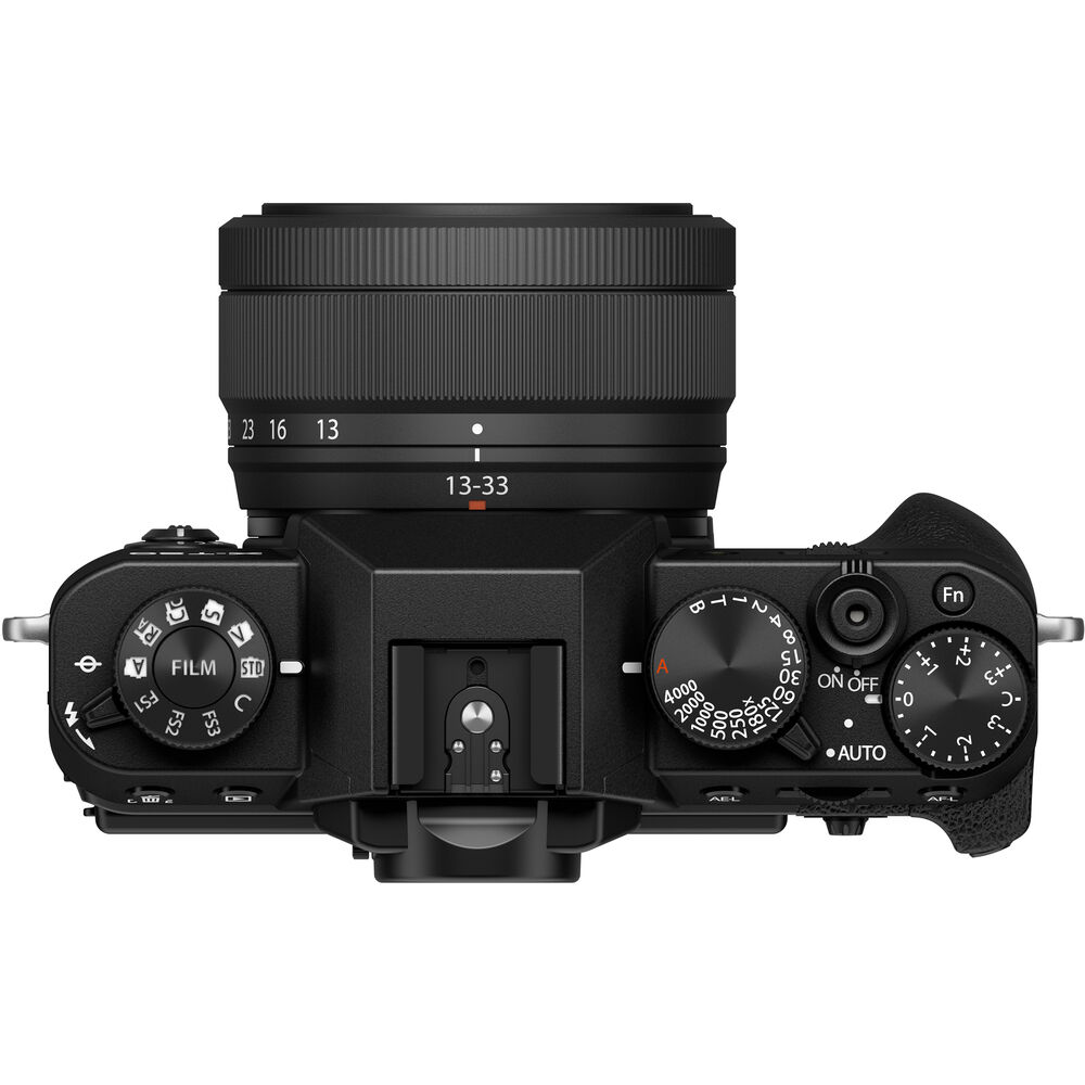 FUJIFILM X-T30 III Mirrorless Camera with 13-33mm f/3.5-6.3 Lens (Black)