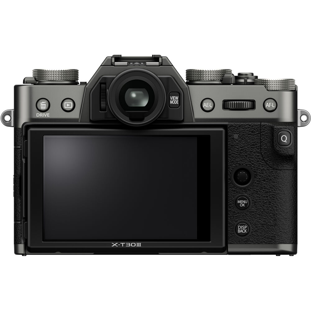 FUJIFILM X-T30 III Mirrorless Camera (Charcoal Silver) (Body)