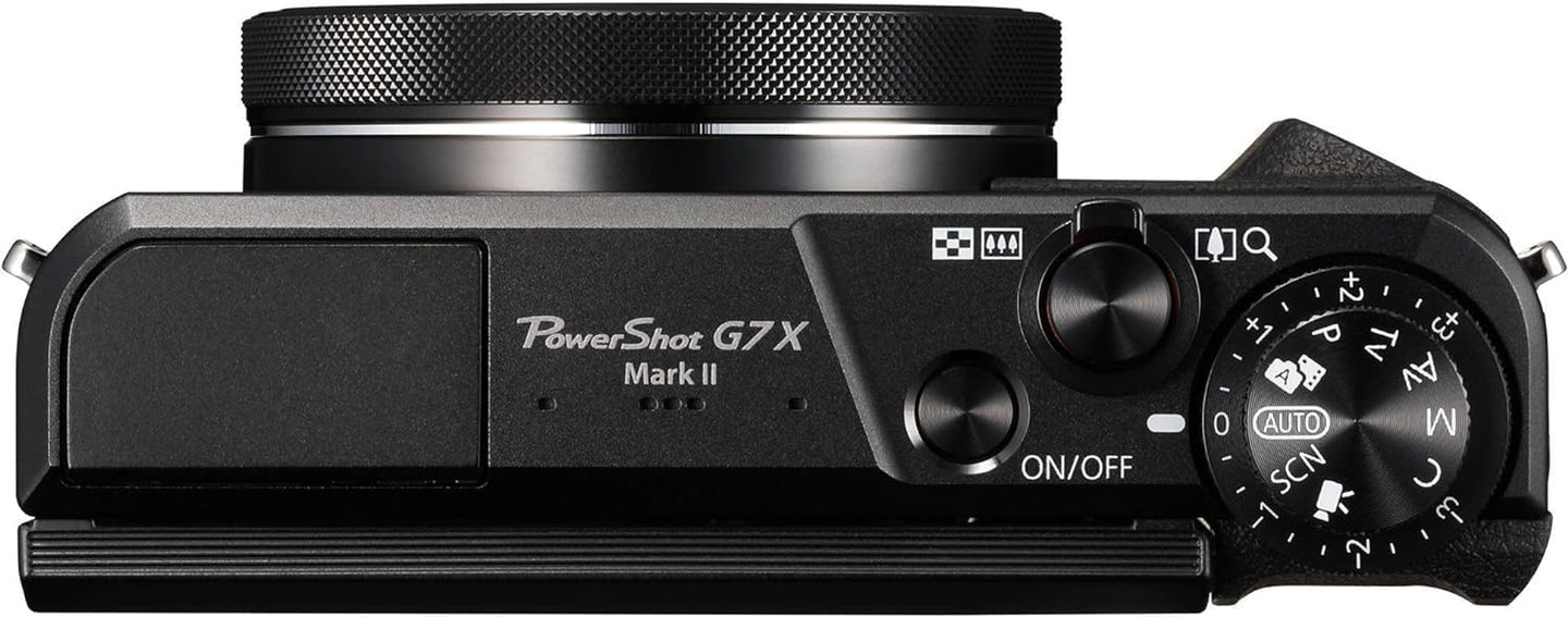 Canon PowerShot G7 X Mark II (Black)