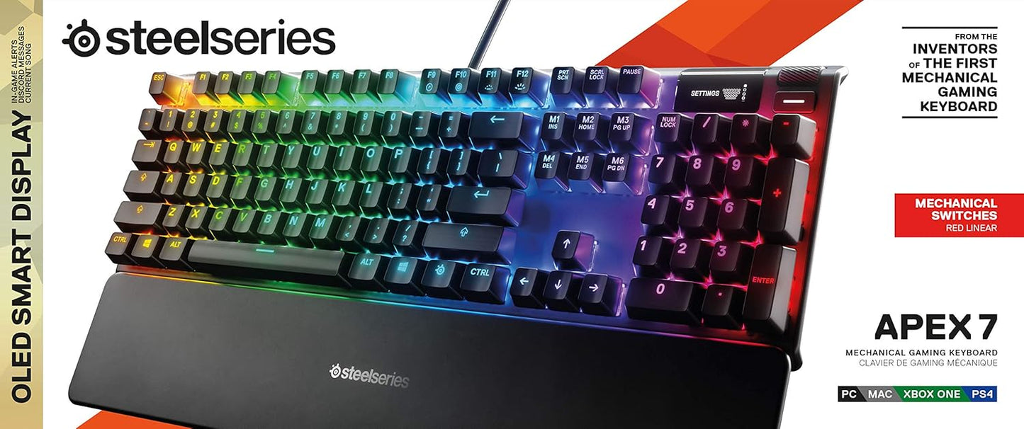 SteelSeries Apex 7 Keyboard Black