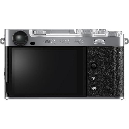 FUJIFILM X-E5 Mirrorless Camera with XF 23mm f/2.8 Lens Bundle, Includes: ProGrade Digital 128GB UHS-II SDXC Memory Card, Spare Battery and More (6 Items) (Silver)