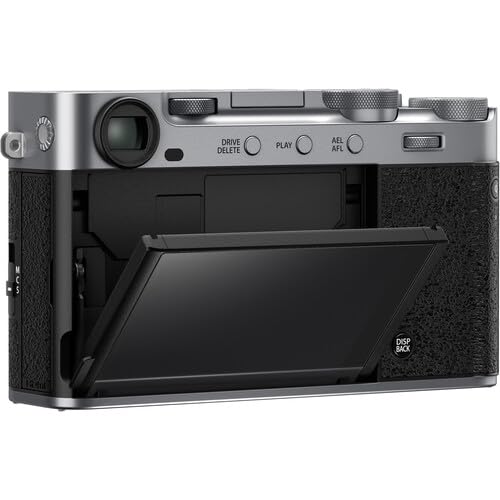 FUJIFILM X-E5 Mirrorless Camera with XF 23mm f/2.8 Lens Bundle, Includes: ProGrade Digital 128GB UHS-II SDXC Memory Card, Spare Battery and More (6 Items) (Silver)