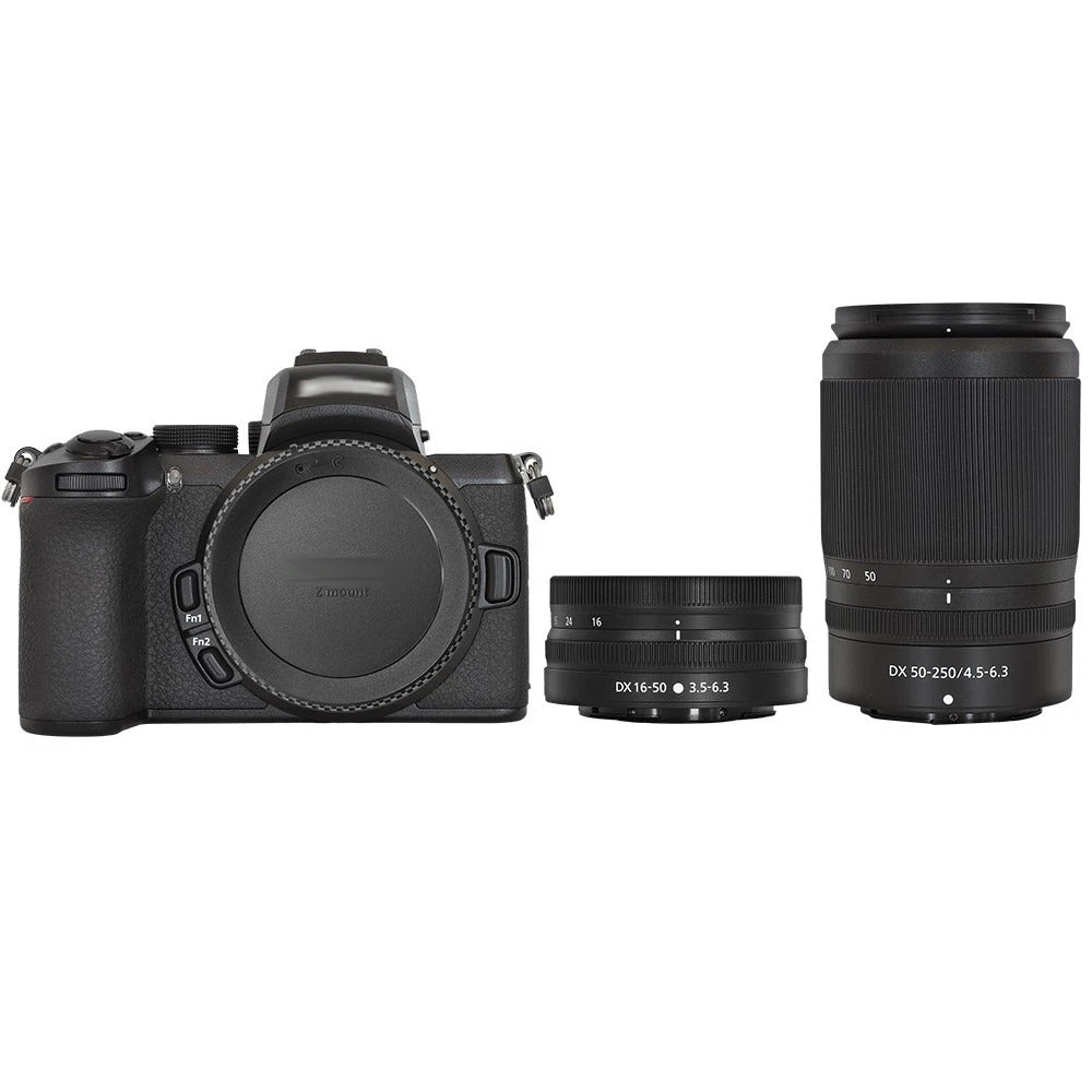 Nikon Z50 II Mirrorless Camera with 16-50mm & 50-250mm Lenses PPCKIT Bundle 2
