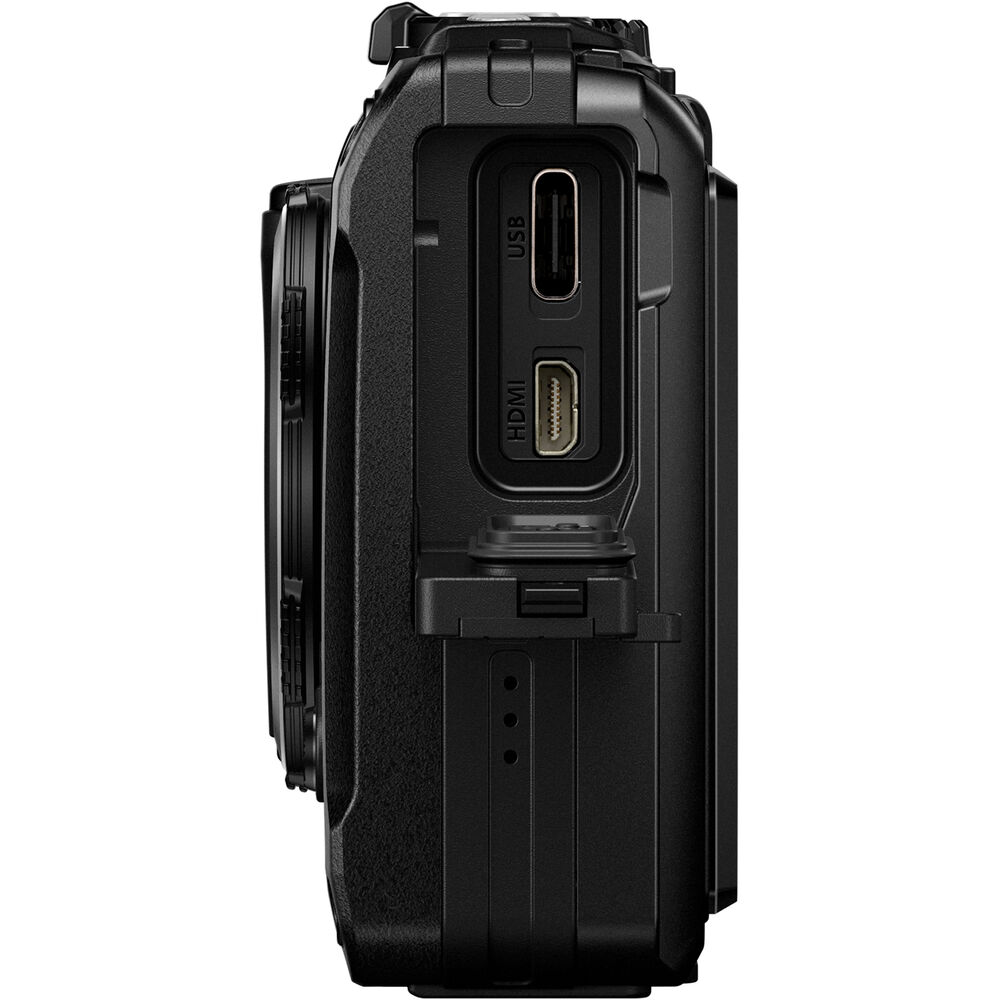 OM SYSTEM Tough TG-7 Digital Camera (Black) Bundle 1