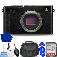 FUJIFILM X-E5 Mirrorless Camera (Body, Black) Bundle 1