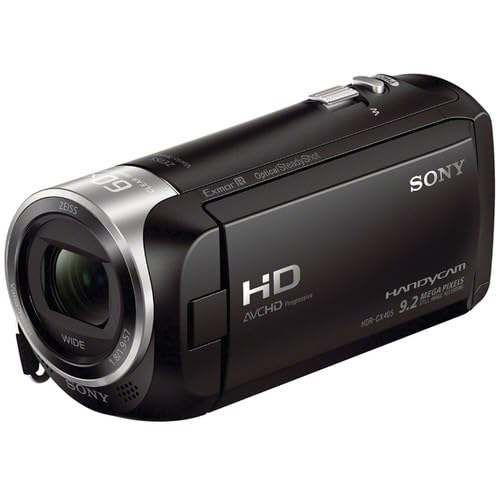 Sony HDR-CX405 HD Handycam(HDRCX405/B)+LED Light Case+Commander Starter Kit+64 GIG Memory Card+LED Light+Tripod(13PC) Bundle