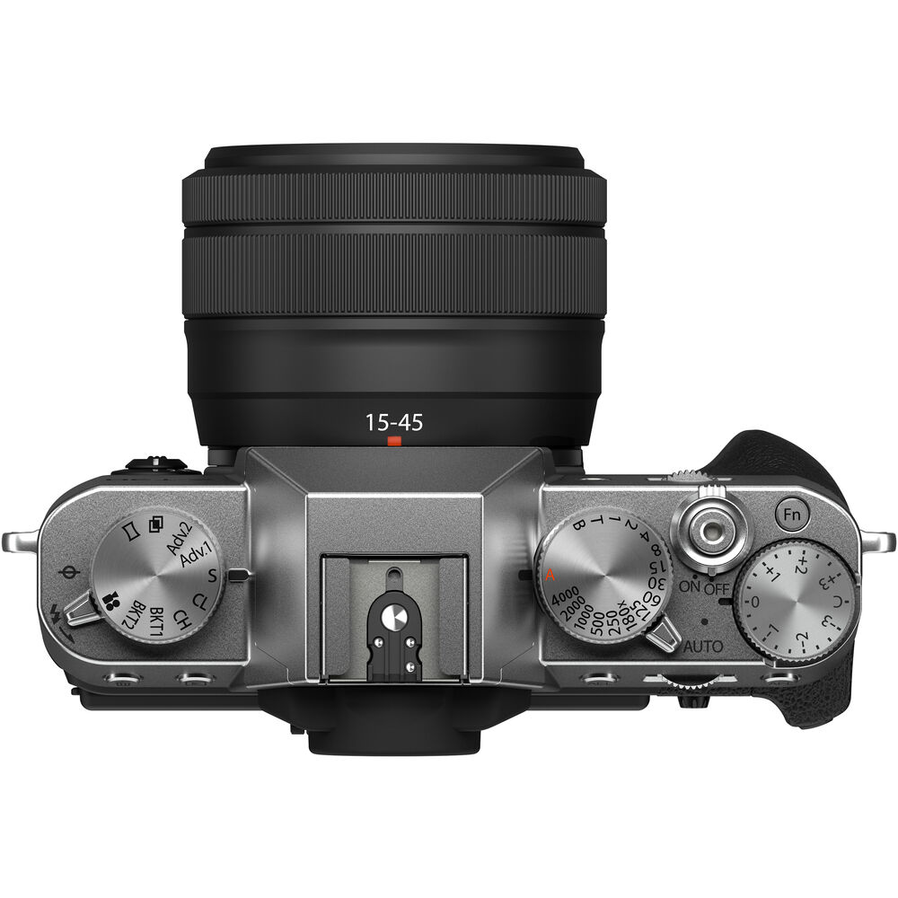 FUJIFILM X-T30 II Mirrorless Camera with XC 15-45mm OIS PZ Lens (Silver) Bundle 1