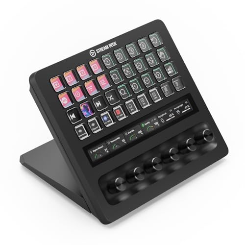 Elgato Stream Deck + XL Control Platform, Dials, Touch Strip