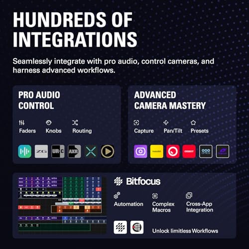 Elgato Stream Deck + XL Control Platform, Dials, Touch Strip
