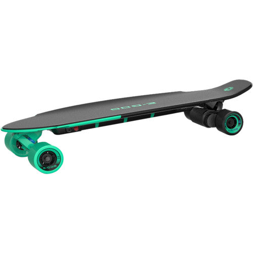 YUNEEC E-GO2 Electric Longboard Skateboard, Deep Mint Green (EGO2CRUS002)