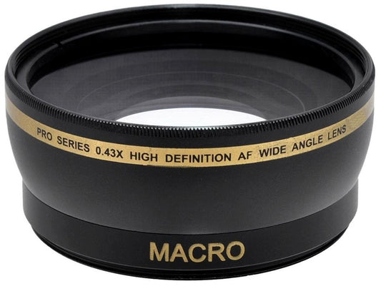 0.43x Wide Angle Lens - 52MM