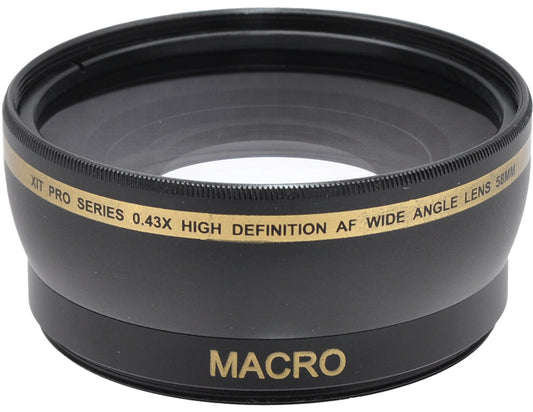 0.43x Wide Angle Lens - 58MM