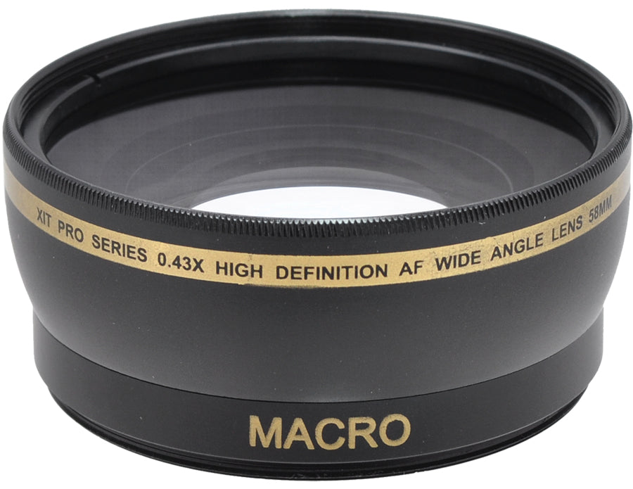 0.43x Wide Angle Lens - 58MM