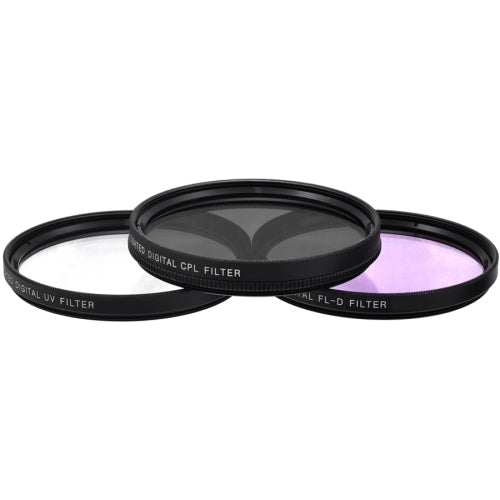 Pro series Multi Coated HD 3 Pc. Digital Filter Set 67mm (UV-CPL-FLD)